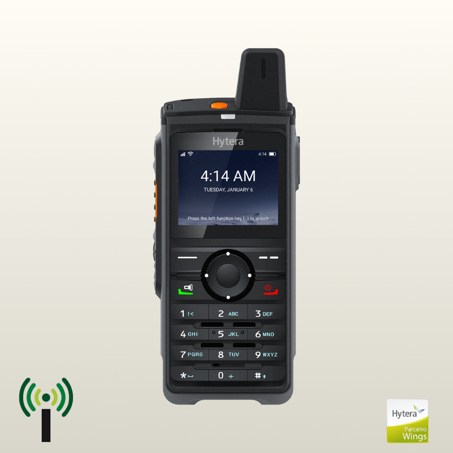 Rádio Portátil POC Hytera PNC380